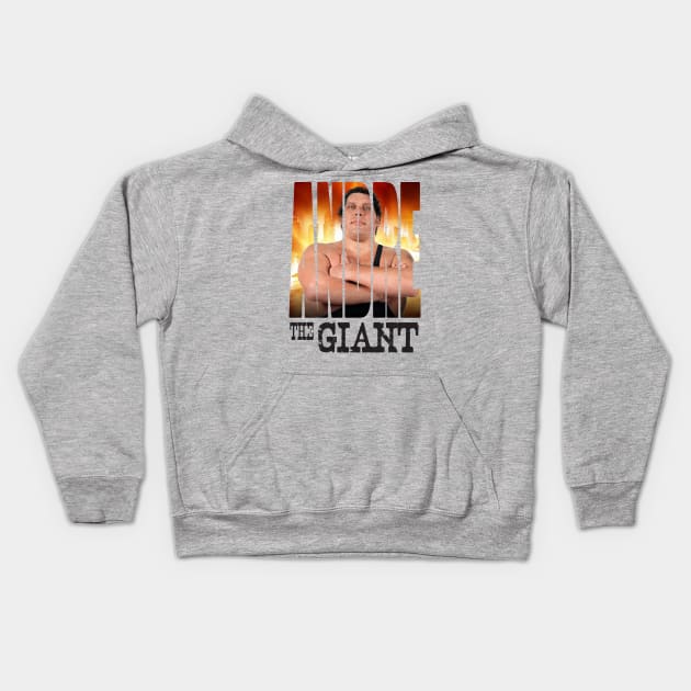 Legend memory andre the giant Kids Hoodie by Joss